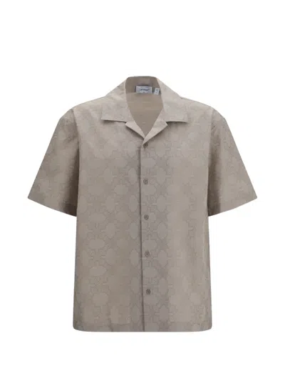 Off-white Arrow-monogram Shirt In Neutral
