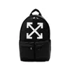 Off-white Arrow-print Backpack In Black
