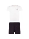 Off-white Arrow-print Short Set In Multi