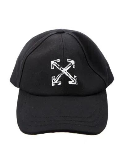 Pre-owned Off-white Arrows Baseball Cap In Black