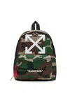 Off-white Arrows Camouflage-print Backpack In Multi