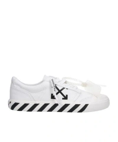 OFF-WHITE OFF-WHITE ARROWS DIAG-STRIPE LACE-UP SNEAKERS
