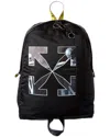 Off-white Arrows Easy Nylon Backpack In Black