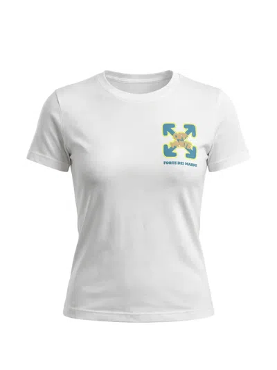 Off-white Arrows Forte Dei Marmi T-shirt In White