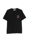 Off-white Arrows Logo-print Cotton T-shirt In Black