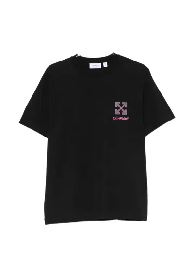 OFF-WHITE ARROWS LOGO-PRINT COTTON T-SHIRT