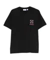 Off-white Arrows Logo-print Cotton T-shirt In Black