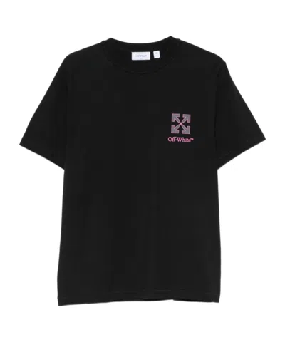 OFF-WHITE ARROWS LOGO-PRINT COTTON T-SHIRT