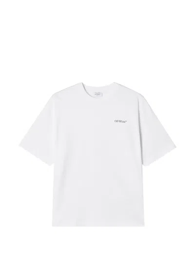 Off-white Arrows Logo-print T-shirt In Multi