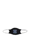 Off-white Arrows Reversible Face Mask In Black