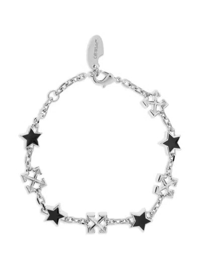 Off-white Arrows Armband Mit Sternmotiv In Metallic