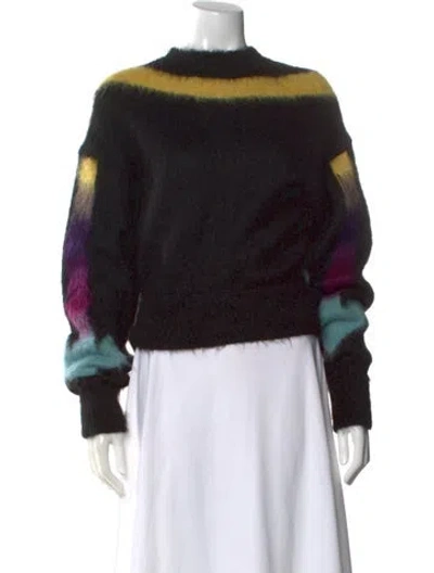 Pre-owned Off-white Arrows Striped Sweater In Black