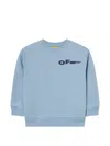 Off-white 애로우 스웨트셔츠 In Blue