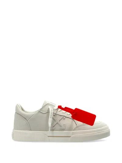 Off-white Arrows Zip Tie Sneakers In Neutral