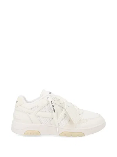 Off-white Arrows Zip Tie Sneakers In White