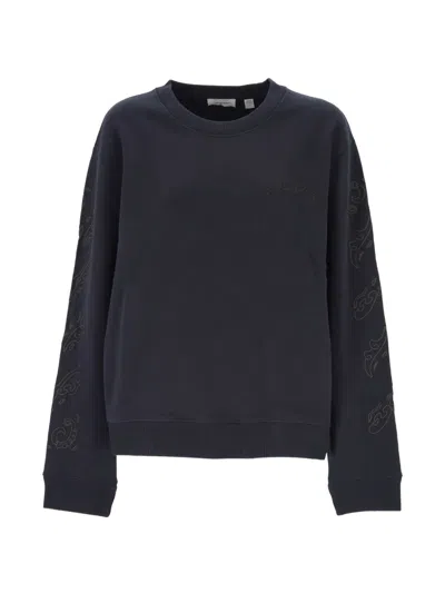 Off-white Arrows-embroidered Sweatshirt In Grau
