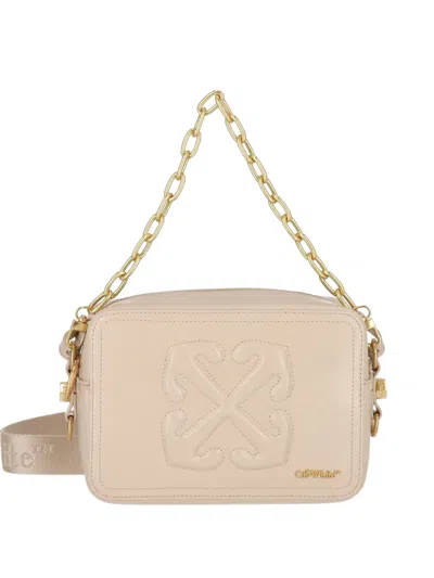 Off-white Arrows-motif Crossbody Bag In Purple