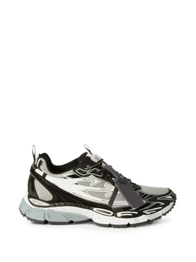 Off-white Arrows-patch Panelled Sneakers In Black