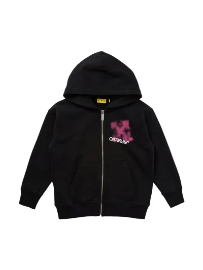 Off-white "arrowspray" Logo Sweatshirt In Multi