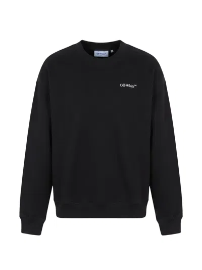Off-white Arrows-print Embroidered Sweatshirt In Multi