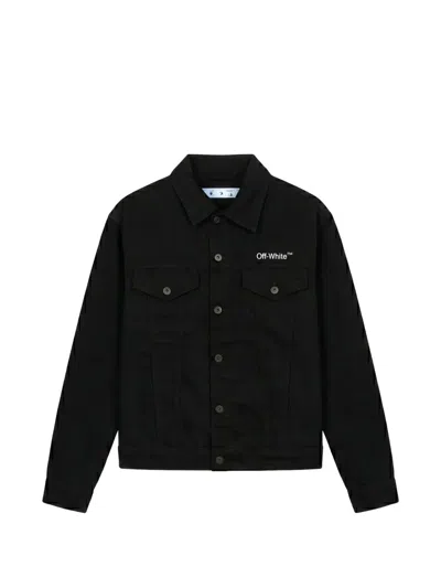 Off-white Arrows-print Jacket In Black