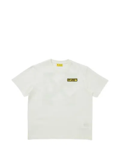 Off-white Arrows-print Patch-detail T-shirt In White