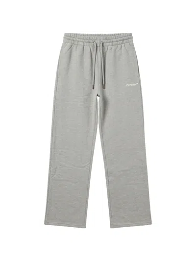 Off-white Arrows-print Track Pants In Gray
