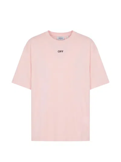 Off-white Arrows-print T-shirt In Pink