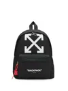 Off-white Arrows-print Zip-front Backpack In Black