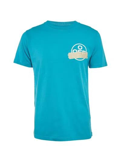 Pre-owned Off-white Arrows-printed T-shirt In Blue
