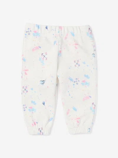 Off-white Baby Girls Arrow Splat Aop Joggers
