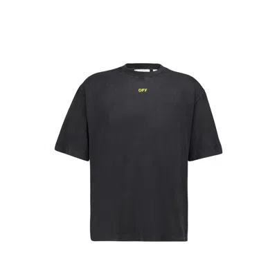 OFF-WHITE BACK-PRINT T-SHIRT