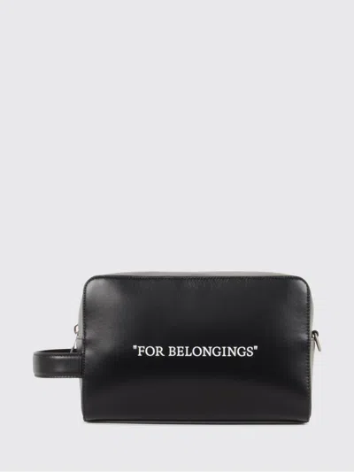Off-white Bag Men In Black
