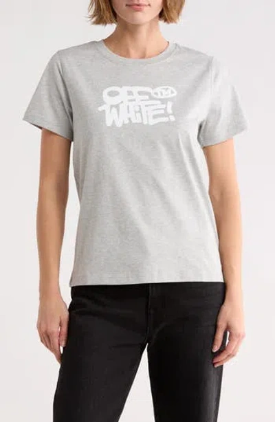 Off-white Basic Tee In Gray