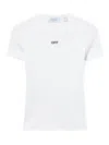 Off-white Off Stamp Ribbed Basic T-shirt In White