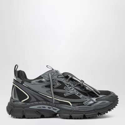 OFF-WHITE BE RIGHT BACK BLACK SNEAKERS