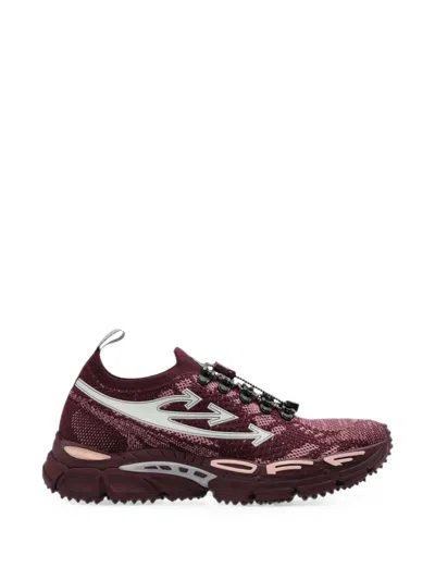 Off-white Be Right Back Knit Sneakers In Multi