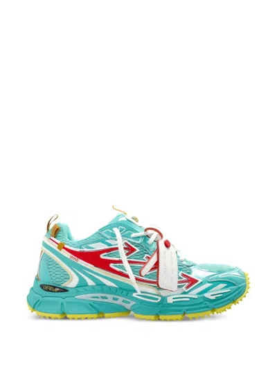 Off-white Be Right Back Lace-up Sneakers In Blue