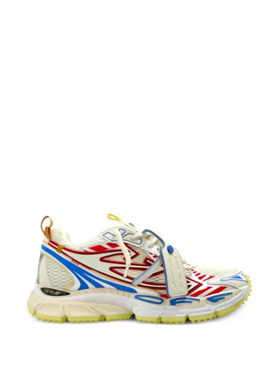 Off-white Be Right Back Lace-up Sneakers In Animal Print