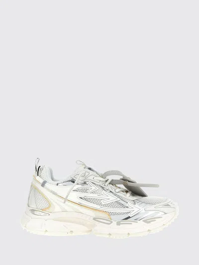 Off-white Be Right Back Low-top Mesh And Rubber Sneakers With Lug Sole In White