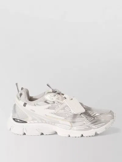 Off-white Be Right Back Mesh Sneakers Pull Tabs In White