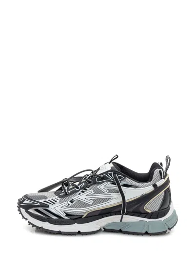 Off-white Be Right Back Mini Mesh Sneakers In Gray