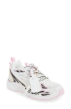 Off-white Multicolor Polyester Athletic Sneakers In White