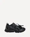 Off-white Be Right Back Panel Sneakers Pull Tab In Black
