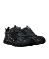 Off-white Multicolor Mesh And Rubber Be Right Back Sneakers In Black