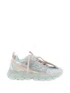 Off-white Layered Technical Mesh Sneakers In Blue
