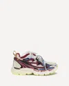 Off-white Multicolor Polyamide Athletic Sneakers In Multi