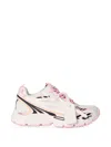 Off-white Be Right Back Layered Design Mesh Sneakers In White