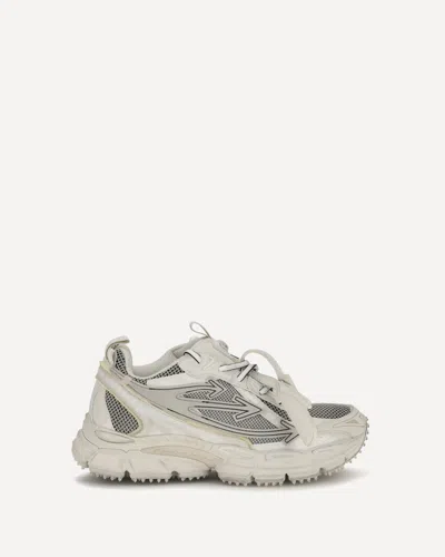Off-white Be Right Back Worn Out Sneakers In White