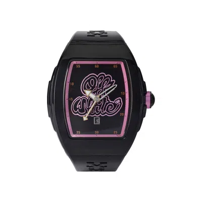 Pre-owned Off-white Beat Synthetic Watch 'black' | Men's Size Onesize